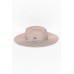 Fiona Sand Wide Brim Travel Fedora